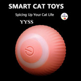 اسباب بازی توپی قابل شارژ گربه با باتری داخلی از شارژ سریع USB پشتیبانی می کند