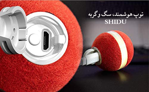 توپ کوچک Cheerble دارای پوشش فیبر مصنوعی و چراغ های LED روی آن است. مخصوصاً برای خشنود کردن پنجه ها و بینایی گربه طراحی شده است.