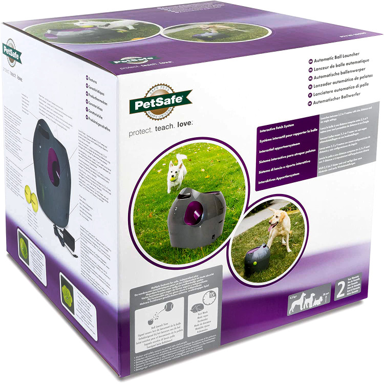 یک اسباب بازی تعاملی برای سگ، توپ را برای شما پرتاب می کند - بنشینید، استراحت کنید و اجازه دهید سگ شما به طور مستقل بازی کند.