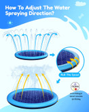 با تنظیم فشار آب به راحتی می توانید ارتفاع آب را کم یا زیاد کنید.