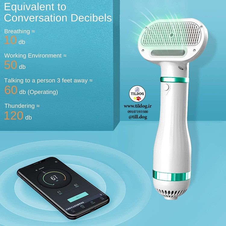 سشوار حرفه ای سگ ما مجهز به فناوری قطع برق خودکار برای ارائه تضمینی برای خانه شما است، اما پوشش فیلتر قابل جابجایی می تواند به طور موثر موهای حیوانات خانگی را برای حفظ ایمنی آنها مسدود کند.