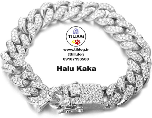 قلاده لوکس گربه برند Halukakah کد ST 340 مناسب انواع گربه