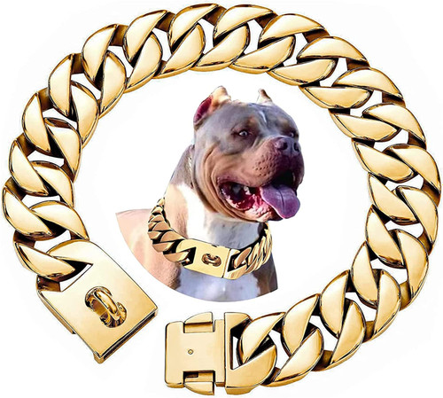 قلاده زنجیر سگ بزرگ برند Txprodogchains کد ST350