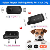 این قلاده شوک سگ ، برای سگ های متوسط سگ های بزرگ و سگ های کوچک برد قابل اعتمادی تا 1000 فوت ارائه می دهد و گیرنده قلاده شوک سگ ضد آب است