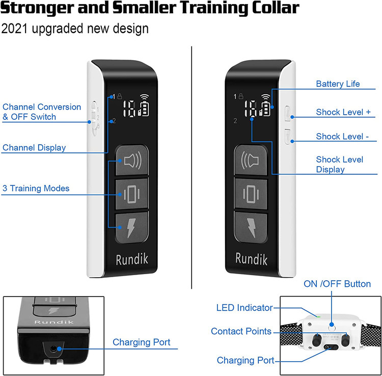 برد تمرینی از راه دور این قلاده آموزشی تقریباً 1000 فوت است که باعث می شود از زمان تمرین با سگ خود در حیاط خلوت، پارک، ساحل یا هر جای دیگری لذت ببرید.