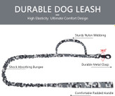 قلاده سگ نایلونی آموزش نظامی دارای دسته کنترل ویژه است، می تواند به طور موثر سگ شما را هنگام آموزش، گشت زنی، پیاده روی، آهسته دویدن، شکار، کمپینگ، کار، دویدن، پریدن، مسافرت، کمپینگ کنترل کند.