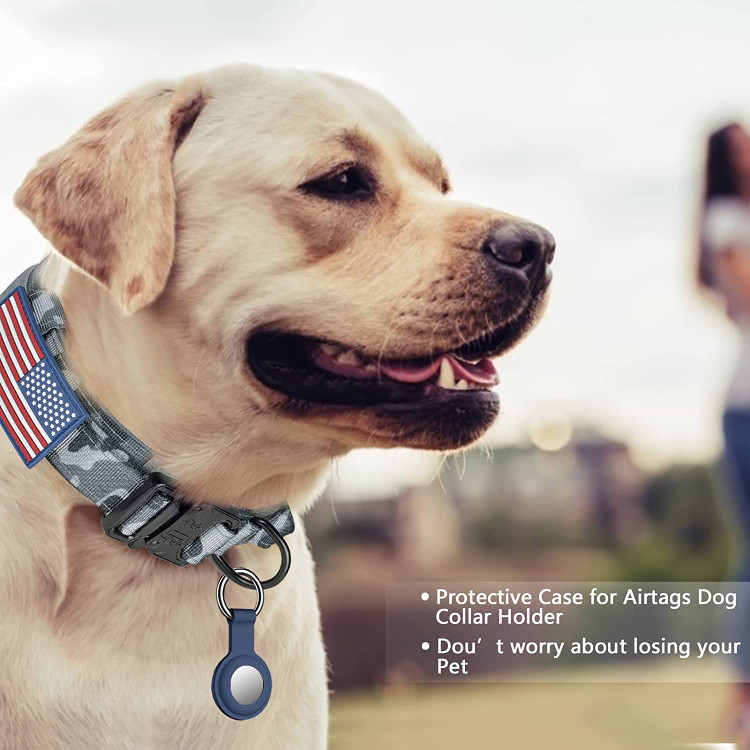 قلاده های سگ تاکتیکی از پارچه نایلونی با کیفیت بالا 1000 بعدی، بسیار بادوام و مقاوم در برابر سایش ساخته شده است