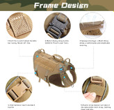 حلقه V در پشت برای پیاده روی معمولی؛ اورینگ روی قفسه سینه باعث می شود توله سگ شما پاشنه زدن را یاد بگیرد.