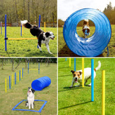 تجهیزات آموزش چابکی سگ، با مواد درجه یک ساخته شده است تا در هر زمان از روز و در هر فصلی از سال استفاده شود زیرا در برابر ضربه و رطوبت مقاوم هستند