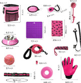 ملزومات جدید توله سگ - Setoneware با لوازم مورد نیاز توله سگ، پد لیس، برای حفظ آرامش توله سگ جدید شما در طول زمان حمام بارگذاری شده است