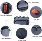 ست مسافرتی سگ آخر هفته کیسه پوشک مسافرتی پت سازماندهی سگ با جیب های چند منظوره، کیف ظرف غذا و کاسه تاشو