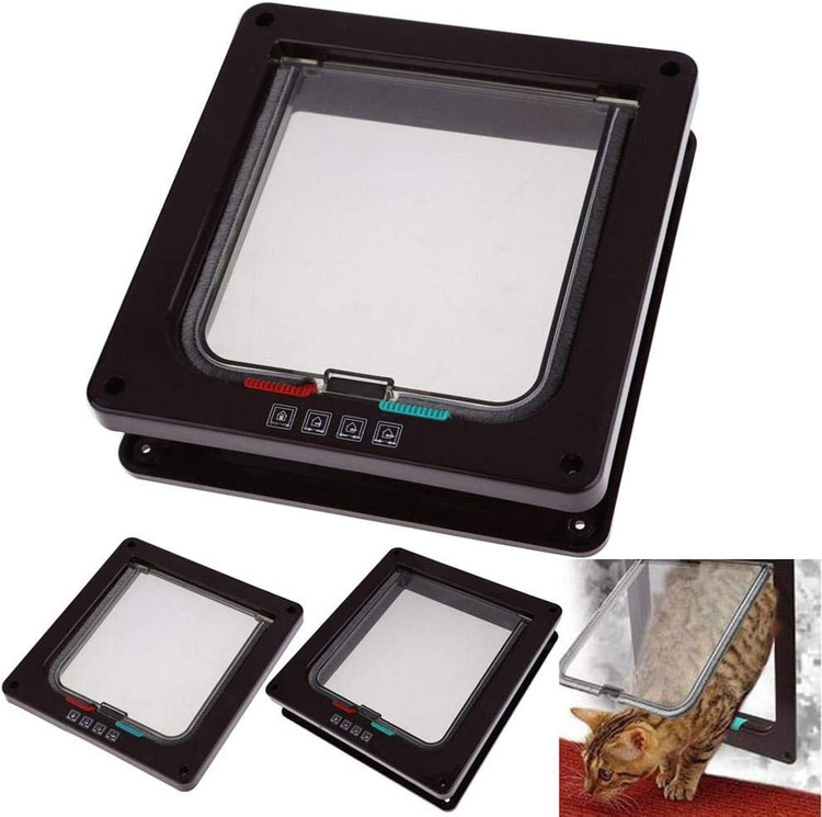 از جنس ABS پلاستیکی ،4حالته و قابل قفل شدن با درب امنیتی در اندازه 20X19.2X5CM می باشد