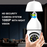 سیستم دوربین لامپ دوربین 360 درجه لامپ در فضای باز از حسگر حرکتی بسیار حساس استفاده می کند، دوربین را به WIFI وصل می کند، هنگامی که یک جسم متحرک شناسایی شد، تصویر متحرک را ضبط می کند و به شما اطلاع می دهد