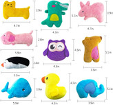 اسباب بازی های جویدنی بسیار نرم سگ مخصوص توله سگ. بر خلاف سایر طناب های سخت، اسباب بازی های جویدنی برای جویدن تهاجمی هستند.