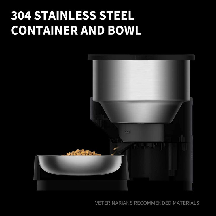 سازگار با غذای خشک، غذای خشک شده یخ زده (قطر کیبل<12*12 میلی متر) و غذای خشک شده در هوا.