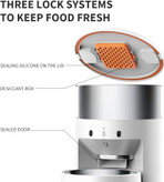 سیستم ضبط صدای شخصی سازی شده داخلی (20S) به حیوان خانگی شما این امکان را می دهد که صدای شما را در زمان صرف غذا بشنود.