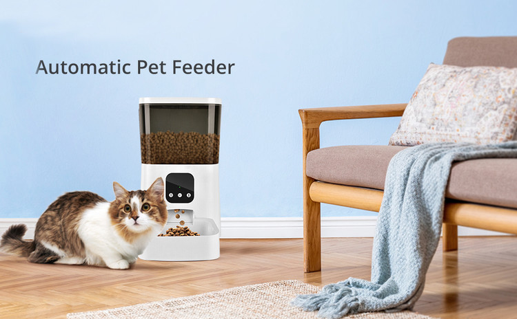 ضبط شما با هر بار قرار دادن غذا پخش می شود. این می تواند به گربه شما یادآوری کند که غذا بخورد، و همچنین می تواند مانع از فکر کردن او شود که دستگاه به او غذا می دهد، اما شما.