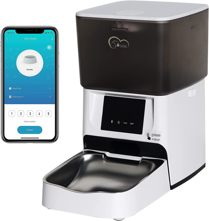 تغذیه کننده خودکار6 لیتری حیوانات خانگی برند Gluckluz کد: E 160