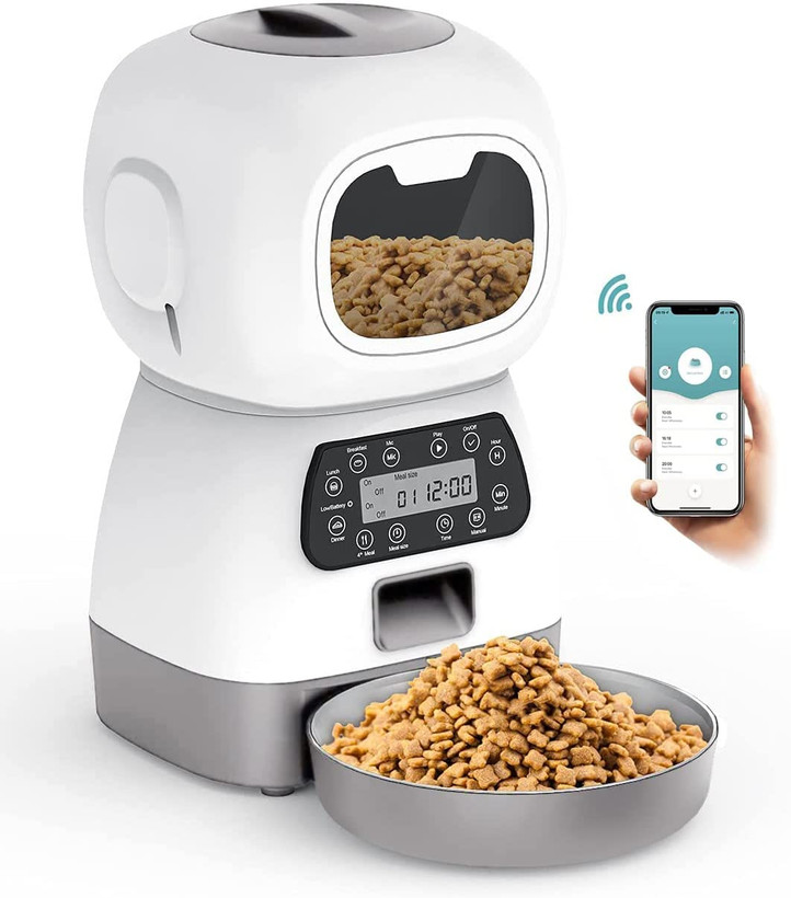 تغذیه گربه و سگ خودکار 3.5 لیتری حیوانات خانگی برند: RoyalPolar کد: E 170