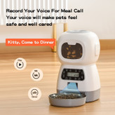 تلگراف غذا با درب قفل چرخشی، پنجره قابل مشاهده، عملکرد حافظه، طراحی بدون گرفتگی و ضبط صدا، کنترل 4 وعده غذایی