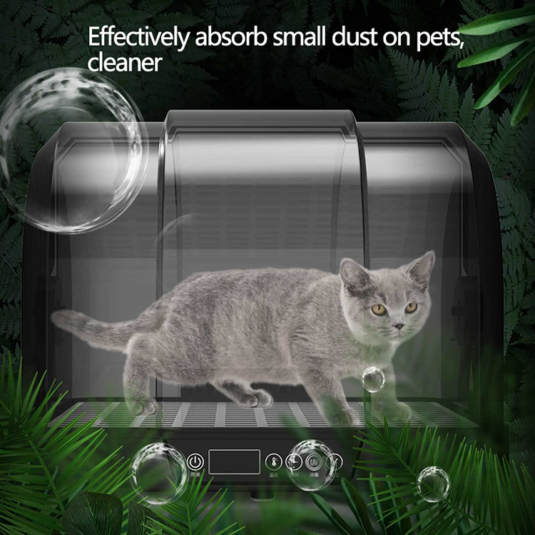 پنل صفحه نمایش لمسی بزرگ هوشمند، کنترل کامل زمان و دمای سشوار حیوان خانگی