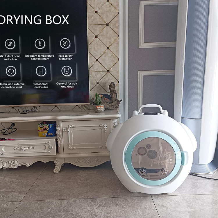 مجهز به سیستم هوای گرم خشک کننده سریع گردش داخلی و خارجی 360 درجه است