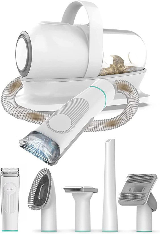 کیت نظافت حیوانات خانگی( جاروبرقی )  با موی گیر برقی برند: Faginx کد: K 470