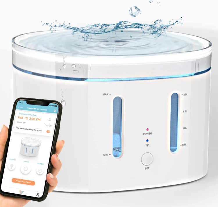 آبخوری  اتوماتیک با قابلیت برنامه برای حیوانات خانگی،برند INSTACHEW کد F 113