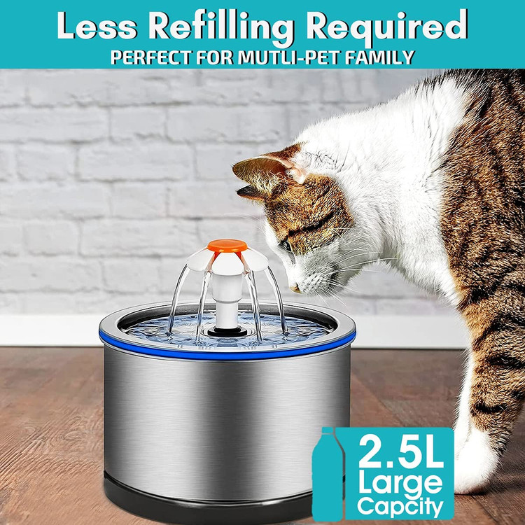 فیلتر قابل تعویضی که از لایههایی از پنبه، کربن فعال و رزین تبادل یونی برای از بین بردن موثر مواد شیمیایی و بو استفاده میکند، اسفنج از پیش فیلتر برای گرفتن مو و مواد زائد