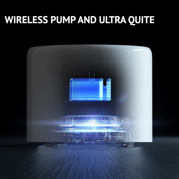 آب به آرامی جریان دارد، صدای چکه نمیریزد، حتی وقتی به چشمه نزدیک میشوید به سختی میتوانید صدای آب را بشنوید.