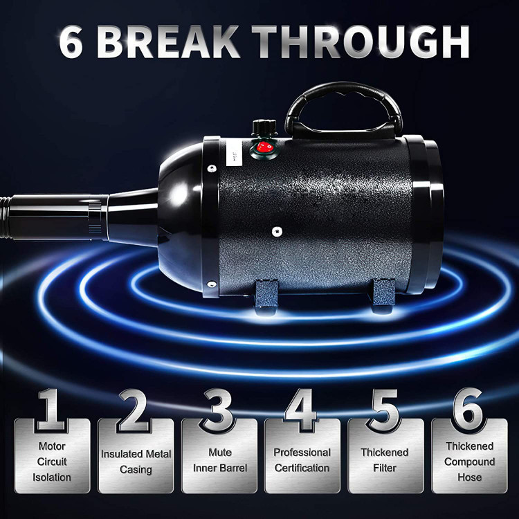 دهانه پهن برای خشک کردن مساحت بزرگ، دهانه باریک برای خشک کردن موضعی و دهانه گرد برای مدلسازی مو مناسب است