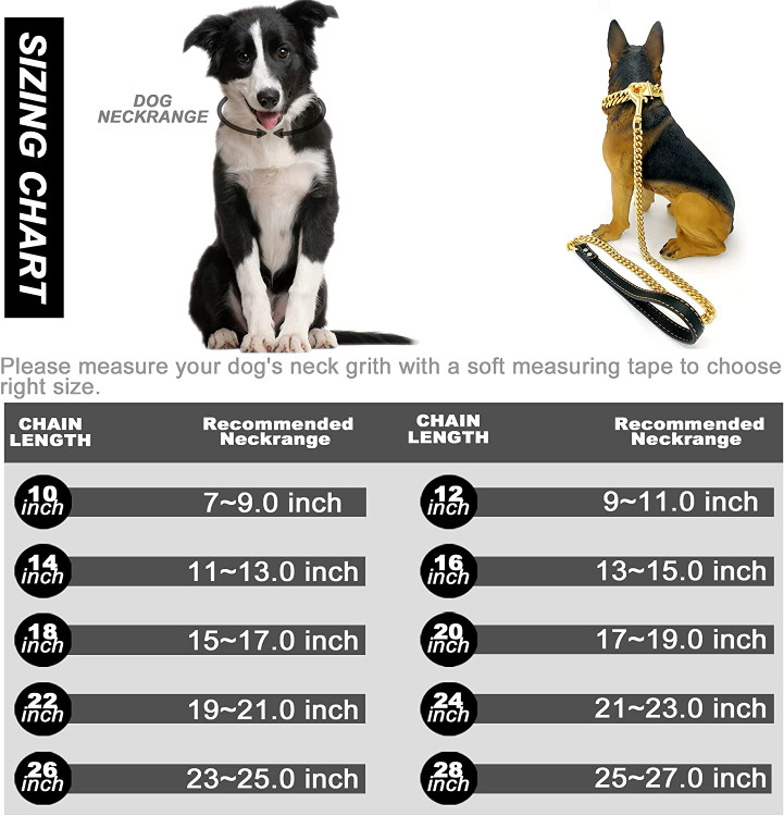 زنجیر پیاده روی تمرینی جامد و سنگین است زیرا توخالی نیست.