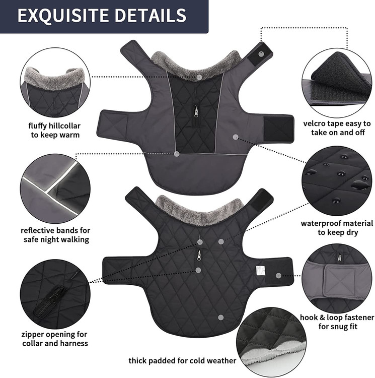 کت زمستانی سگ JOYPAWS با هدف ارائه تجربه ای گرم، راحت و زیبا به حیوان خانگی شما هدیه می دهد