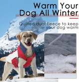 پوشش خوب شکم شکم سگ شما را از باد، برف یا هر عنصر دیگر در فضای باز محافظت می کند، در حالی که این ژاکت سبک وزن فعالیت سگ شما را محدود نمی کند.