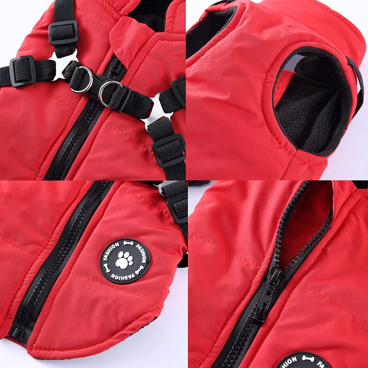 کت سگ با زیپ مناسب برای پوشیدن روزانه، پیاده روی، فضای باز، مهمانی ها، دویدن، مسافرت، خواب یا عکس. حیوان خانگی دوست داشتنی شما آن را دوست خواهد داشت.