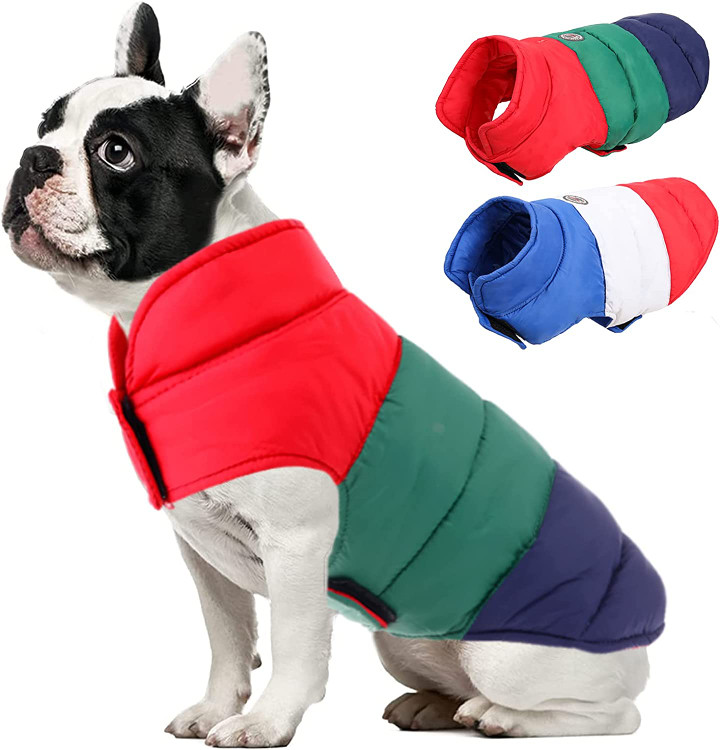 کت زمستانی سگ کت گرم داون توله سگ