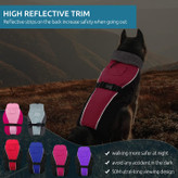 یقه قابل تنظیم کت گرم همراه با خز است که حیوان خانگی شما را در زمستان گرم نگه می دارد