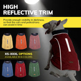 کت کلاسیک SUNFURA سگ هوای سرد از پنبه و پلی استر انتخاب شده با کیفیت بالا ساخته شده است که دافع آب است