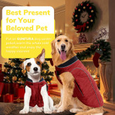 علاوه بر این، یک محافظ زیپ بدون درد در پشت وجود دارد که از گیر کردن موهای حیوان خانگی در حین زیپ کردن جلوگیری می کند و آن را برای استفاده از هر نوع مهار یا قلاده برای پیاده روی های کوتاه مفید می کند.