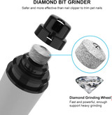 آسیاب کردن ناخن های حیوان خانگی را آسان تر و ایمن تر می کند، حیوان خانگی شما هرگز آسیب نمی بیند.