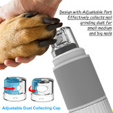 یک  ناخن اصلاح کننده ناخن حیوانات خانگی بدون تنظیم سرعت فایل ناخن بدون درد برای سگ ها و گربه های کوچک متوسط بزرگ