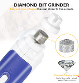 یک طرف میخ کوب از فولاد با سختی بالا ساخته شده است، دیگری آسیاب میخ است که از یک آسیاب پیشرفته درام الماسی، سخت و تیز استفاده می کند. ما انتخاب می کنیم که ابتدا بیشتر آنها را با ناخن گیر قطع کنیم و سپس از آسیاب در طرف دیگر برای آسیاب دقیق استفاده کنیم