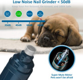 آسیاب ناخن سگ OKX با 3 پورت به طور گسترده برای حیوانات خانگی کوچک، متوسط و بزرگ با ناخن های مختلف اعمال می شود