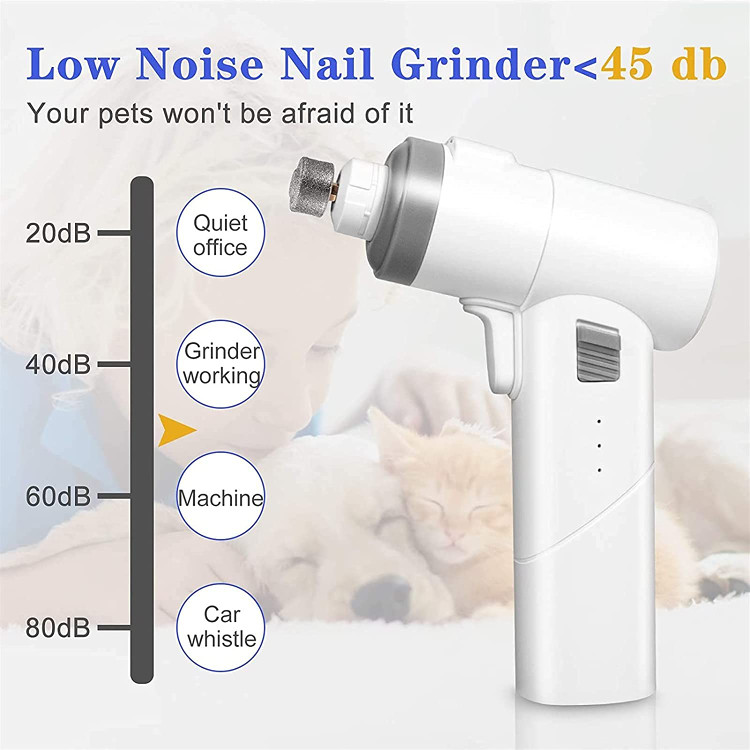 مجهز به چراغ LED برجسته، آسیاب ناخن با همه شرایط مختلف شما که بسیار شفاف تر و ایمن تر است، پاسخ خواهد داد. طراحی تفنگ مکانیکی انسان باعث خنک و راحت استفاده از آن می شود.