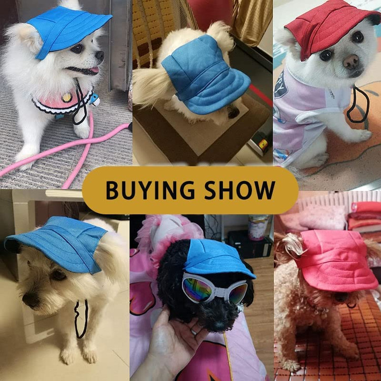 یک بند قابل تنظیم با توجه به سایز حیوان خانگی شما وجود دارد تا از وزش کلاه ها توسط باد و افتادن در حین بازی حیوان خانگی جلوگیری کند.