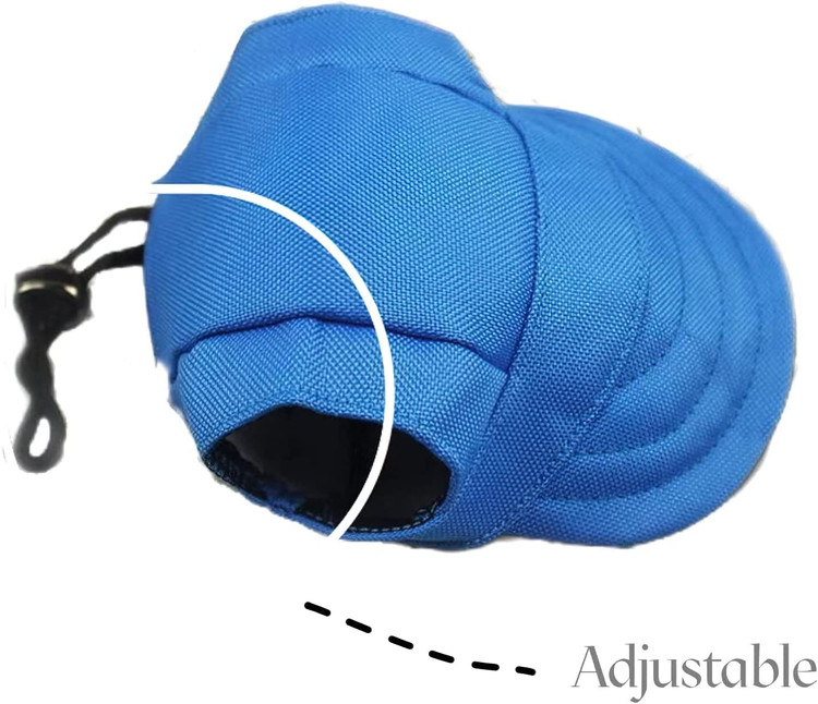 کلاه بیس بال سگ از لایه بیرونی پارچه آکسفورد و آستر بوم نرم تشکیل شده است