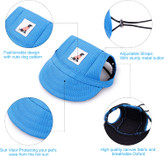 لبه کلاه بیسبال سگ می تواند از چشم سگ شما در برابر نور مستقیم خورشید محافظت کند و عینک آفتابی سگ می تواند از آسیب اشعه ماوراء بنفش به چشم سگ شما جلوگیری کرده و آن را مسدود کند