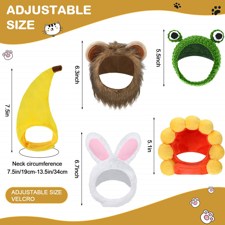 شکل خرگوش حیوان خانگی را دوست داشتنی نشان می دهد، یال شیر آن را خشن و شکل قورباغه آن را خنده دار می کند.