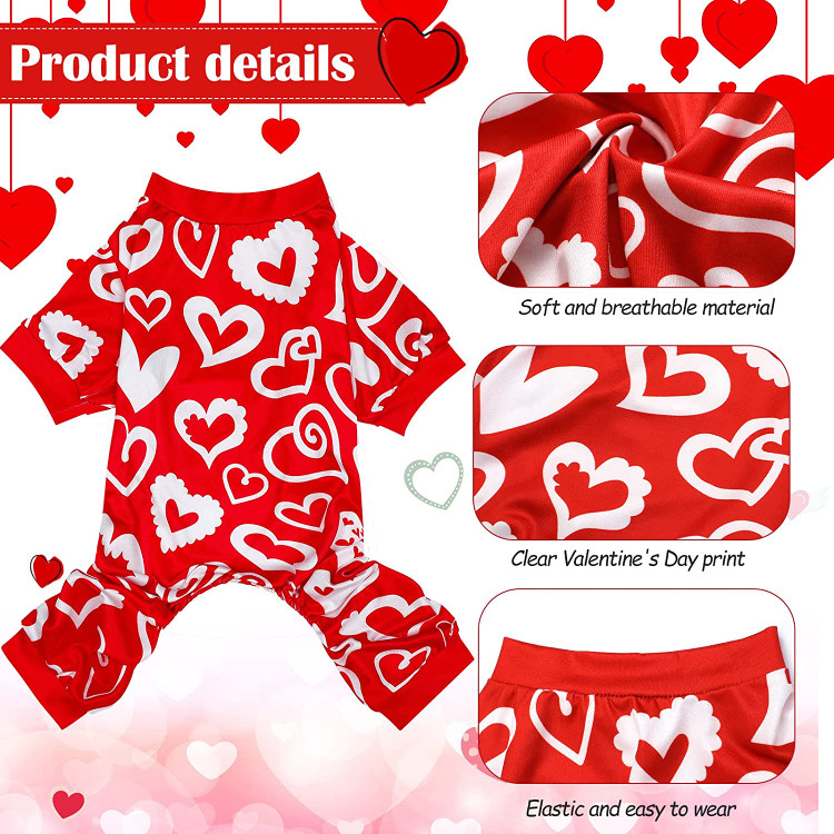 آنها در 3 طرح قلب مختلف، سبک های مختلف به اندازه کافی برای انتخاب و لباس پوشیدن حیوان خانگی خود و مقدار کافی برای سگ شما برای پوشیدن یا تغییر در زندگی روزمره ارائه می شوند.