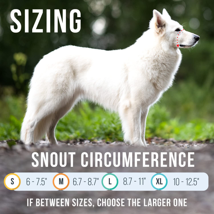 : یکی از بهترین پوزه ها برای سگ ها اندازه قابل تنظیمی را ارائه می دهد تا سگ شما بدون توجه به هر گونه تغییر در سن یا اندازه خود بتواند آن را بپوشد